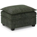 30 and Black Chenille Storage Ottoman