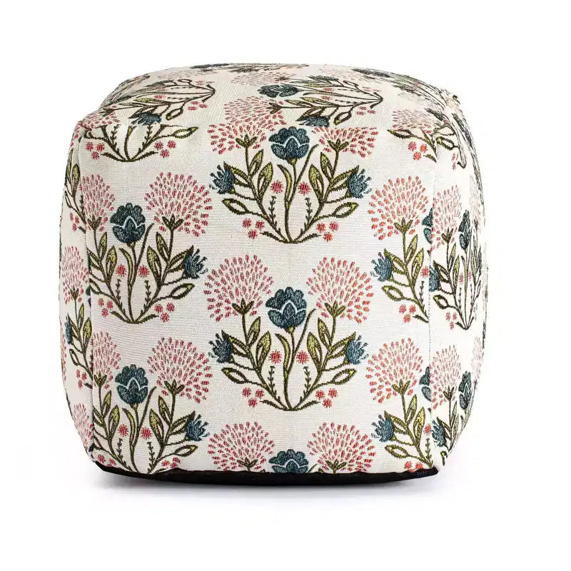 Pouf Gordes intérieur/extérieur — Rembourrage 100 % polypropylène, housse en polyester, commerce équitable